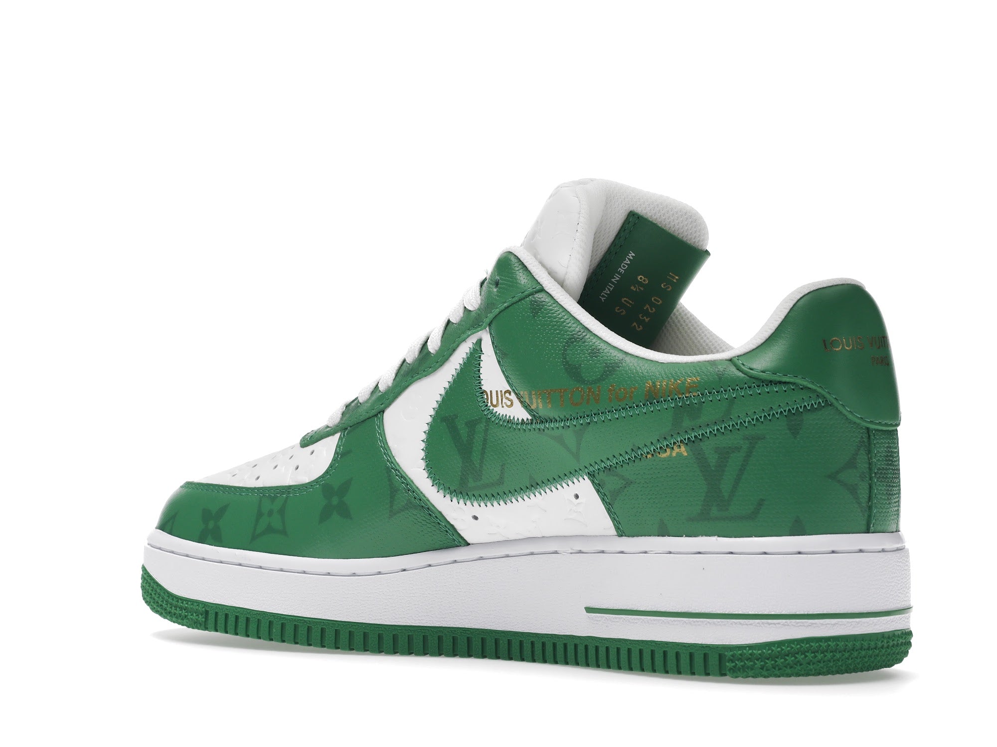 Louis Vuitton Nike Air Force 1 Low By Virgil Abloh White Green - Louis Vuitton - OFFseason 衣服 - 