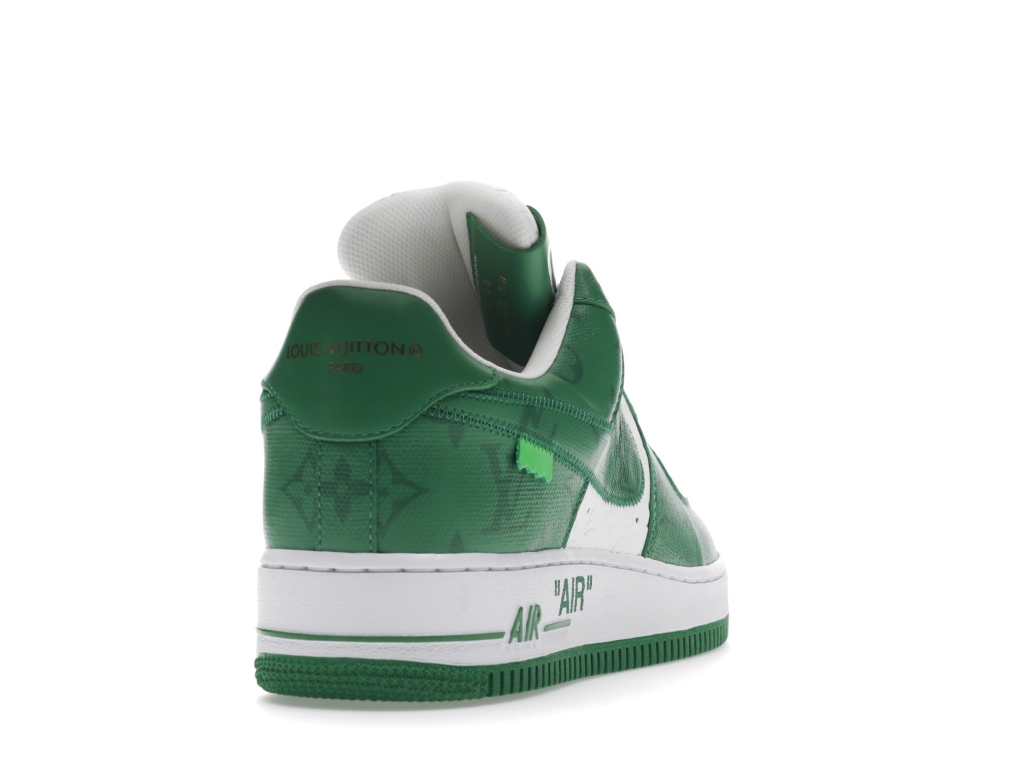 Louis Vuitton Nike Air Force 1 Low By Virgil Abloh White Green - Louis Vuitton - OFFseason 衣服 - 