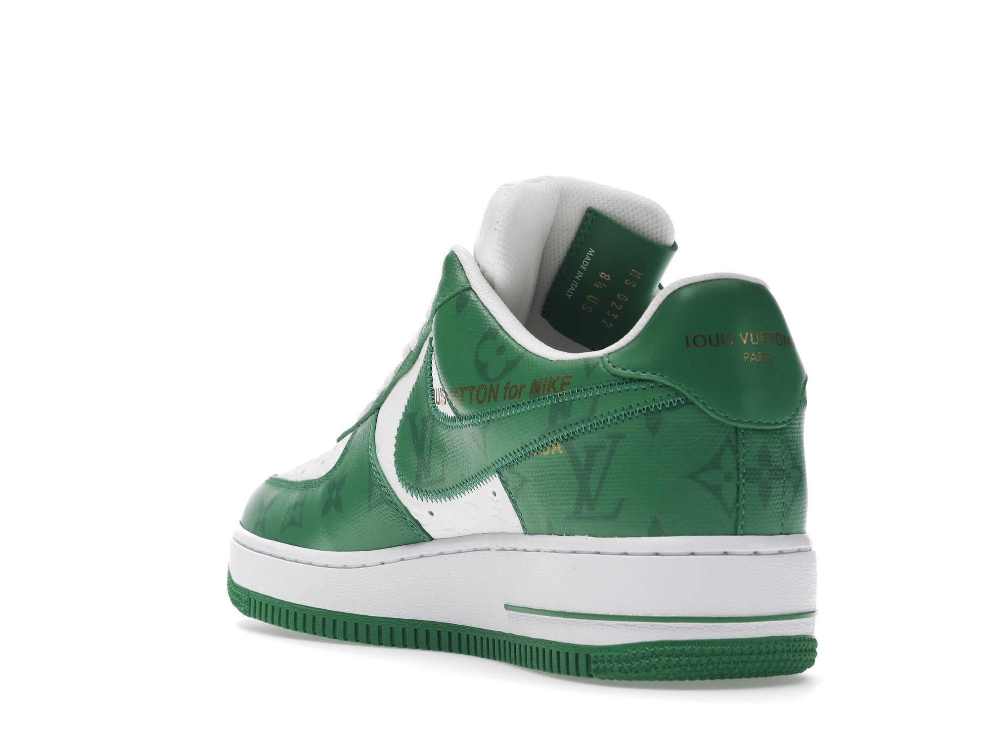 Louis Vuitton Nike Air Force 1 Low By Virgil Abloh White Green - Louis Vuitton - OFFseason 衣服 - 