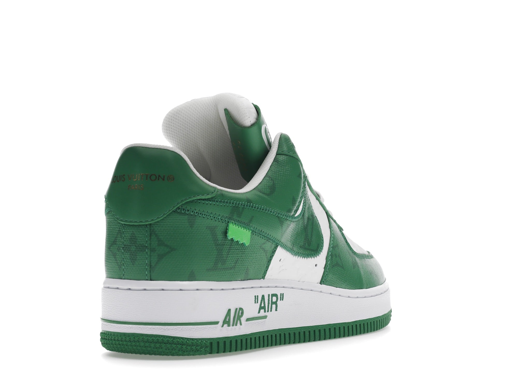 Louis Vuitton Nike Air Force 1 Low By Virgil Abloh White Green - Louis Vuitton - OFFseason 衣服 - 