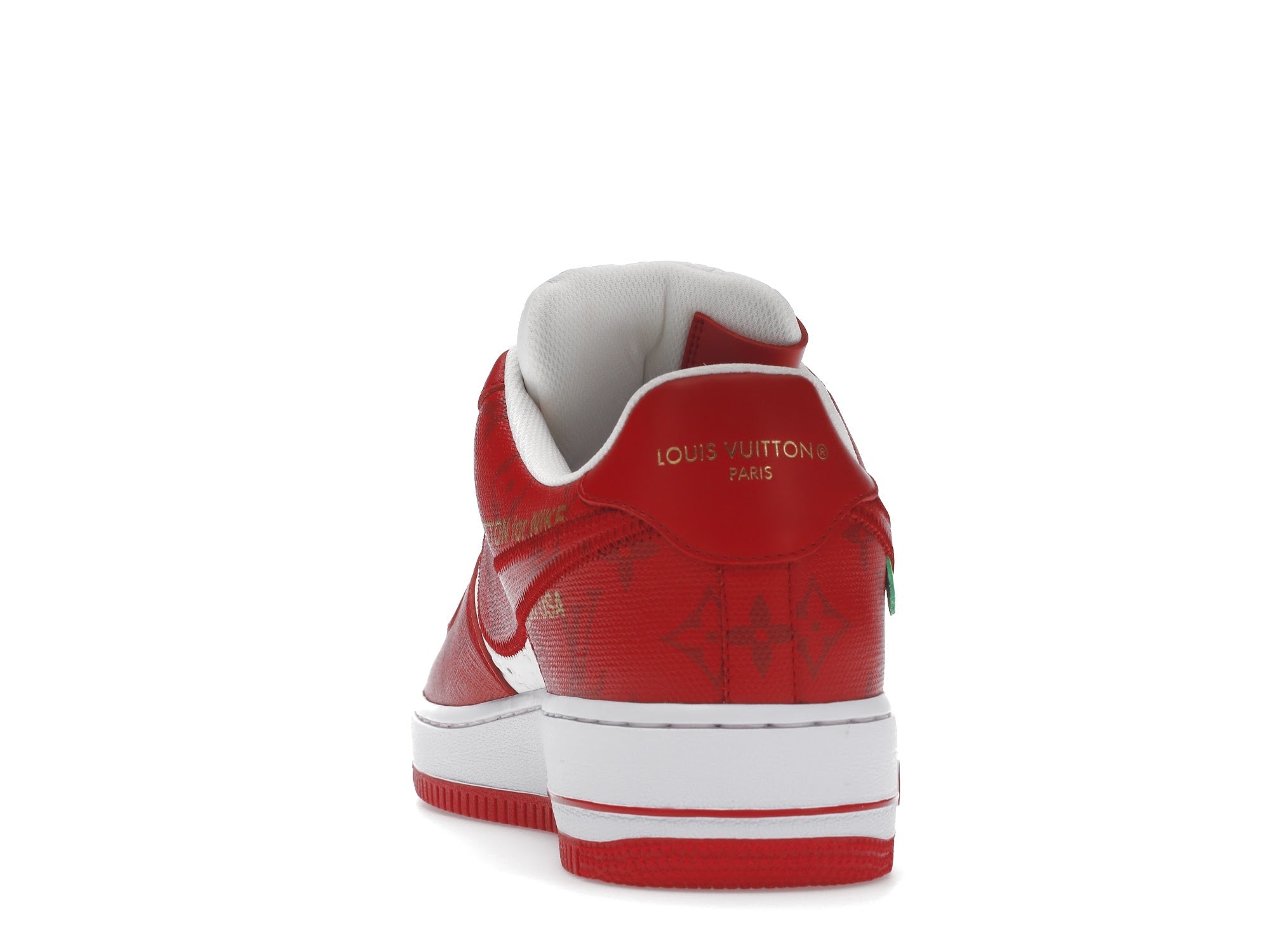 Louis Vuitton Nike Air Force 1 Low By Virgil Abloh White Red - Louis Vuitton - OFFseason 衣服 - 