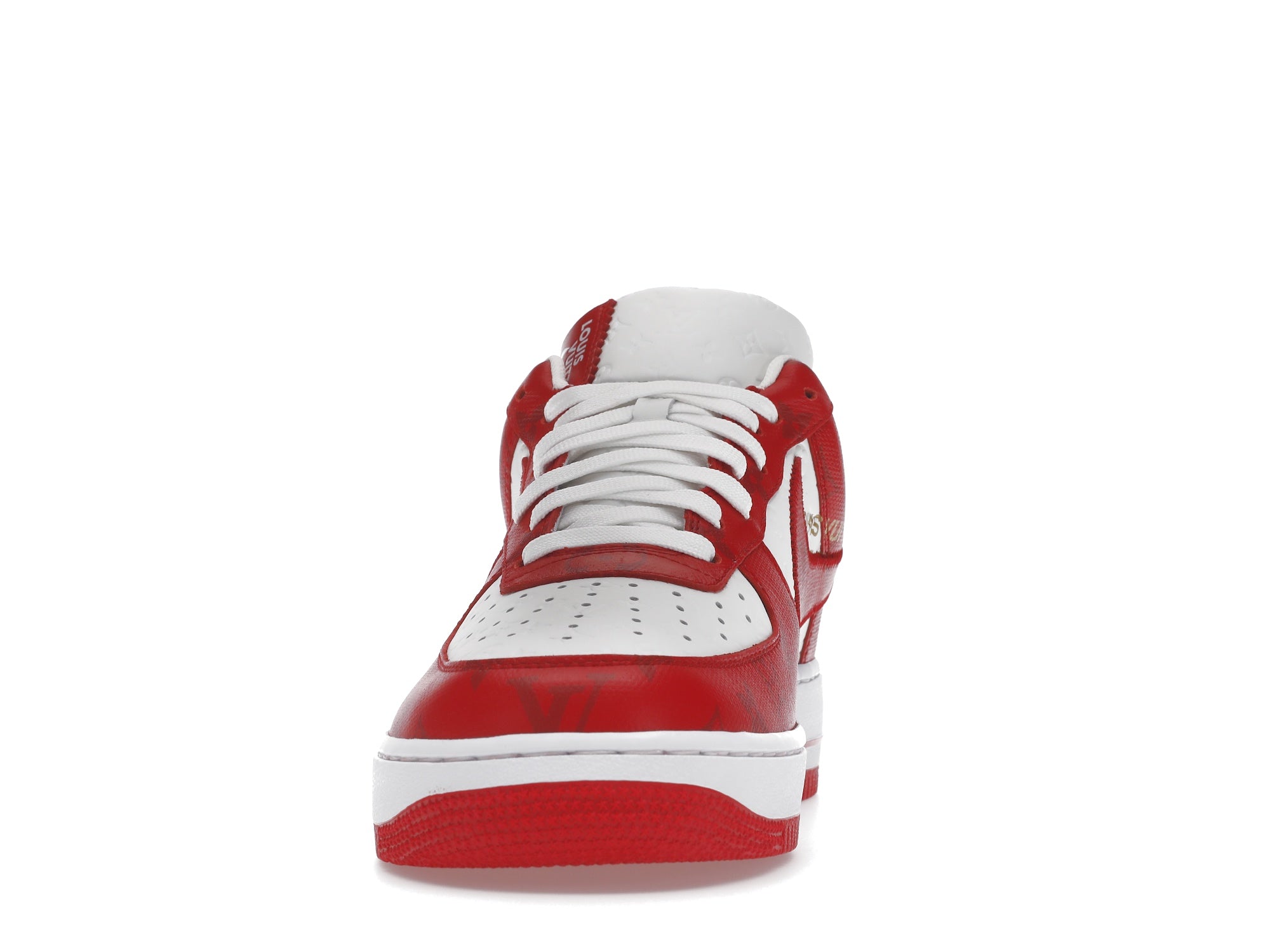 Louis Vuitton Nike Air Force 1 Low By Virgil Abloh White Red - Louis Vuitton - OFFseason 衣服 - 