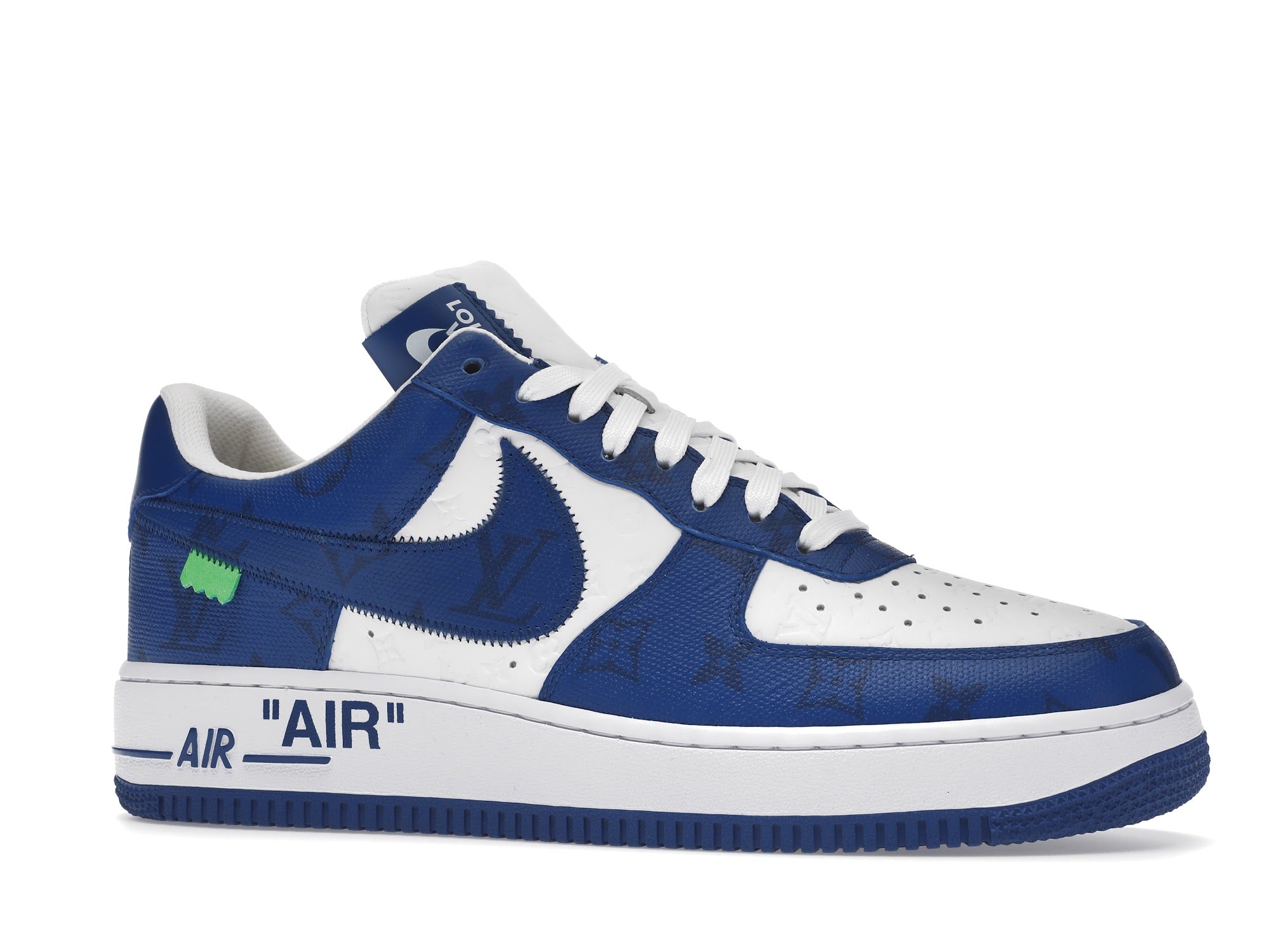 Louis Vuitton Nike Air Force 1 Low By Virgil Abloh White Royal - Louis Vuitton - OFFseason 衣服 - 