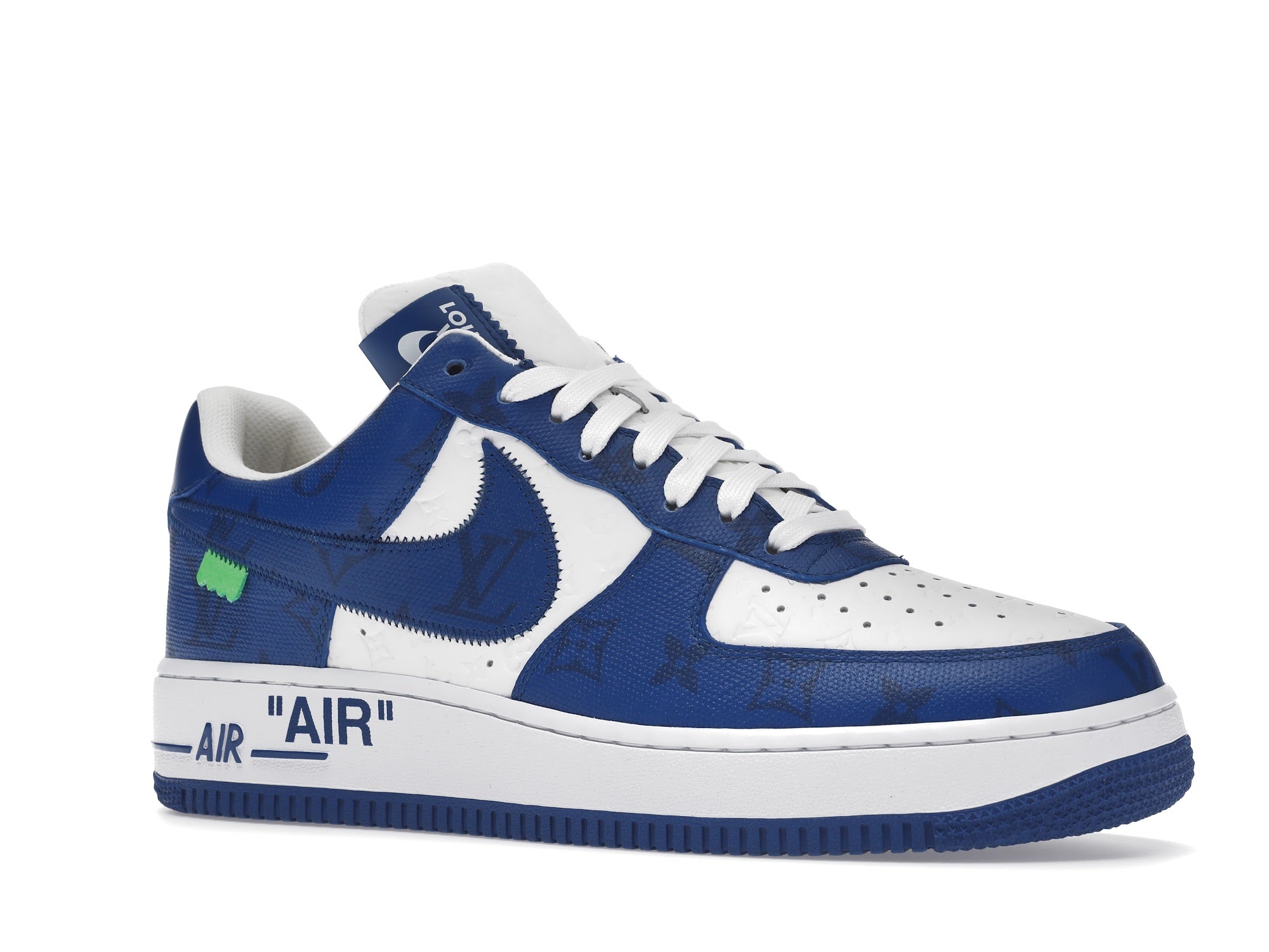 Louis Vuitton Nike Air Force 1 Low By Virgil Abloh White Royal - Louis Vuitton - OFFseason 衣服 - 