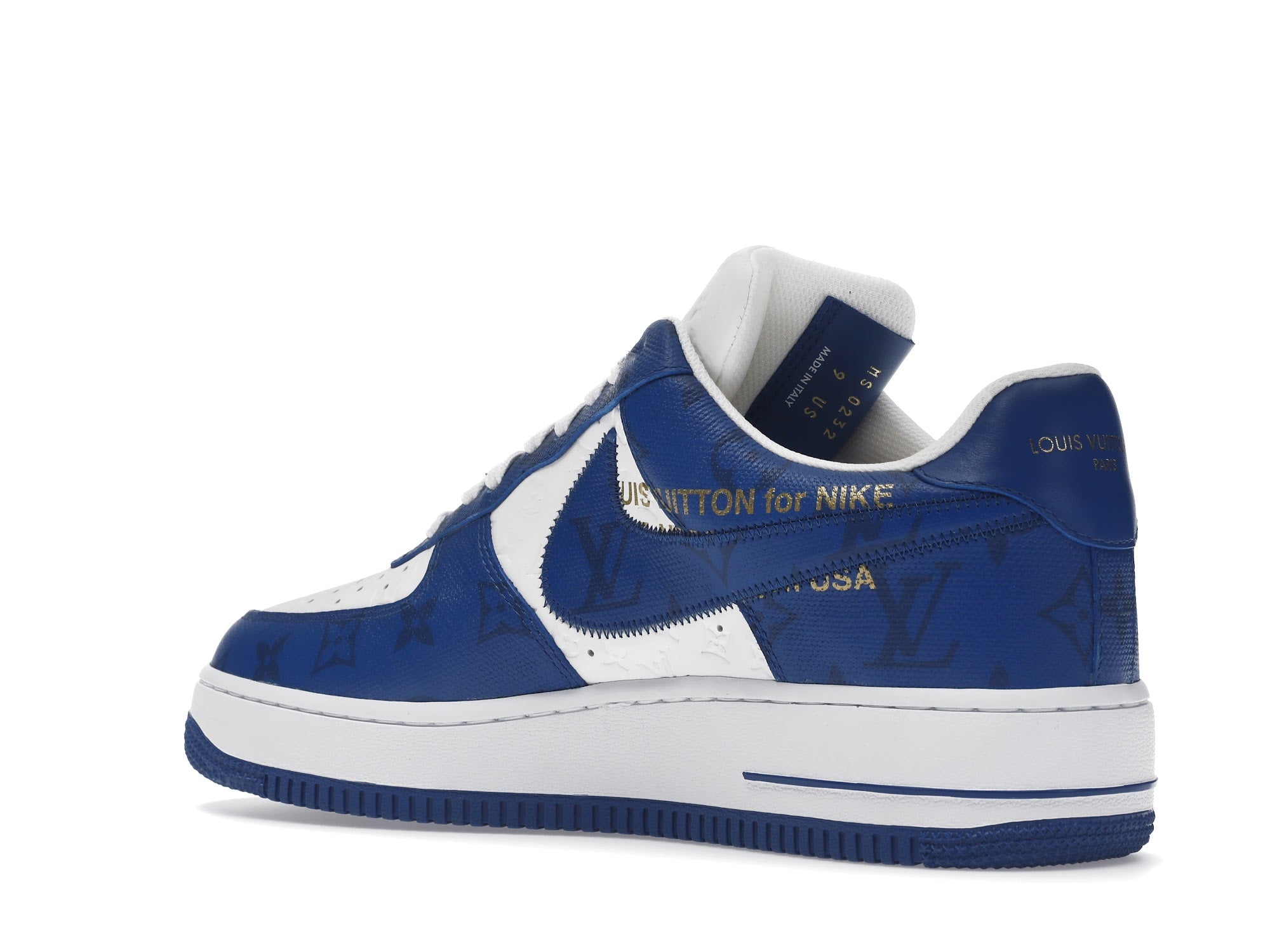 Louis Vuitton Nike Air Force 1 Low By Virgil Abloh White Royal - Louis Vuitton - OFFseason 衣服 - 