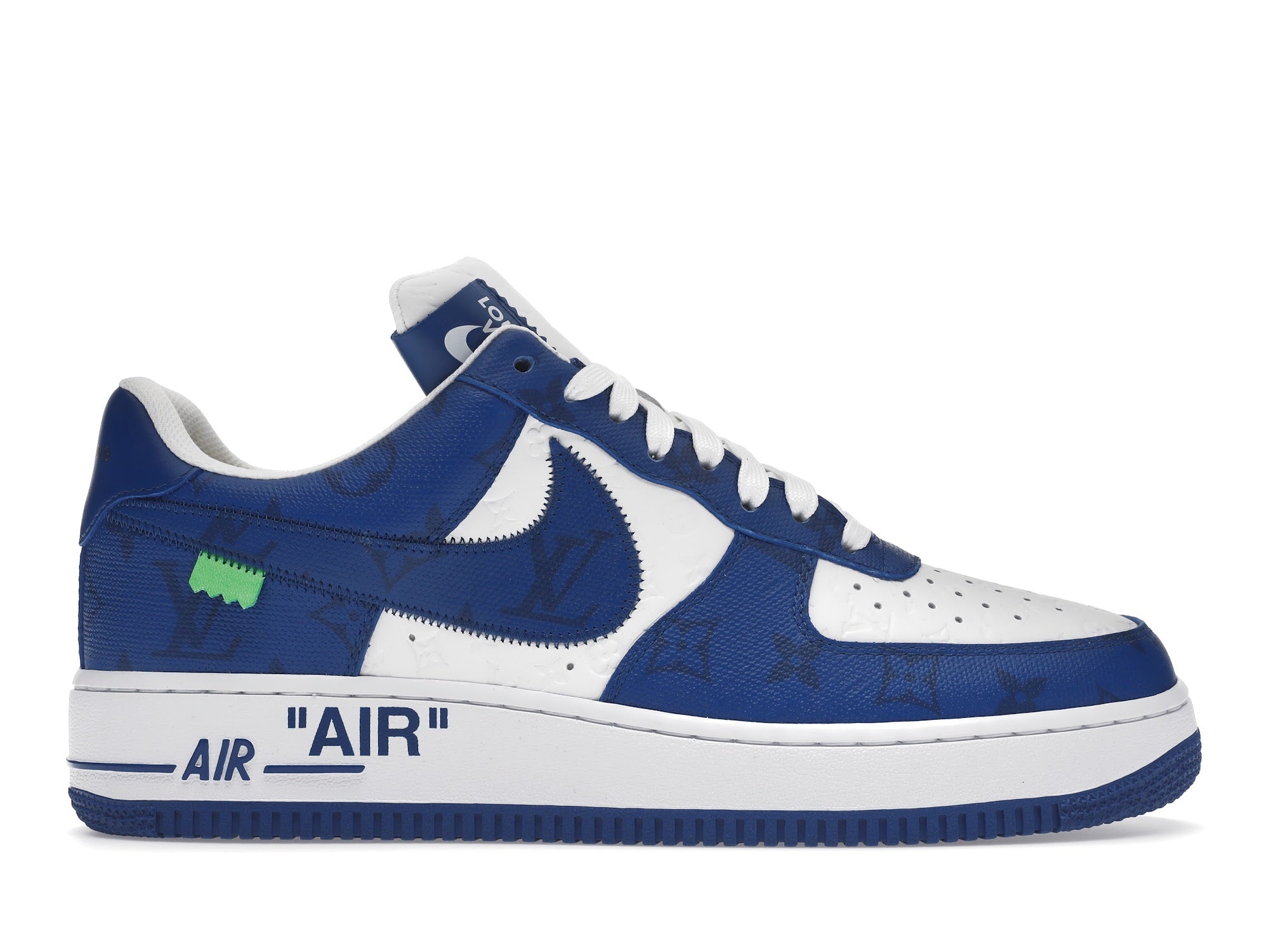 Louis Vuitton Nike Air Force 1 Low By Virgil Abloh White Royal - Louis Vuitton - OFFseason 衣服 - 