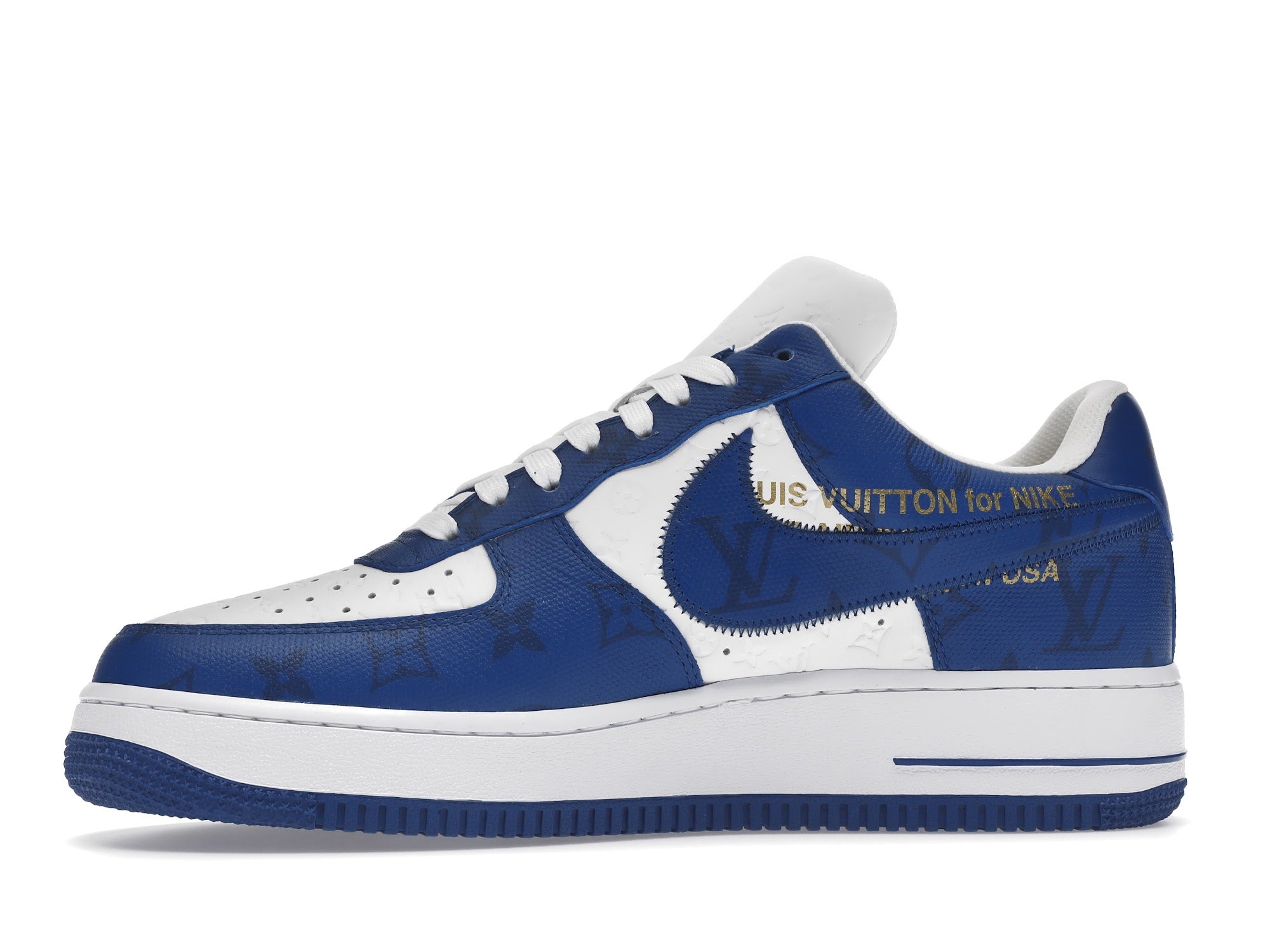 Louis Vuitton Nike Air Force 1 Low By Virgil Abloh White Royal - Louis Vuitton - OFFseason 衣服 - 