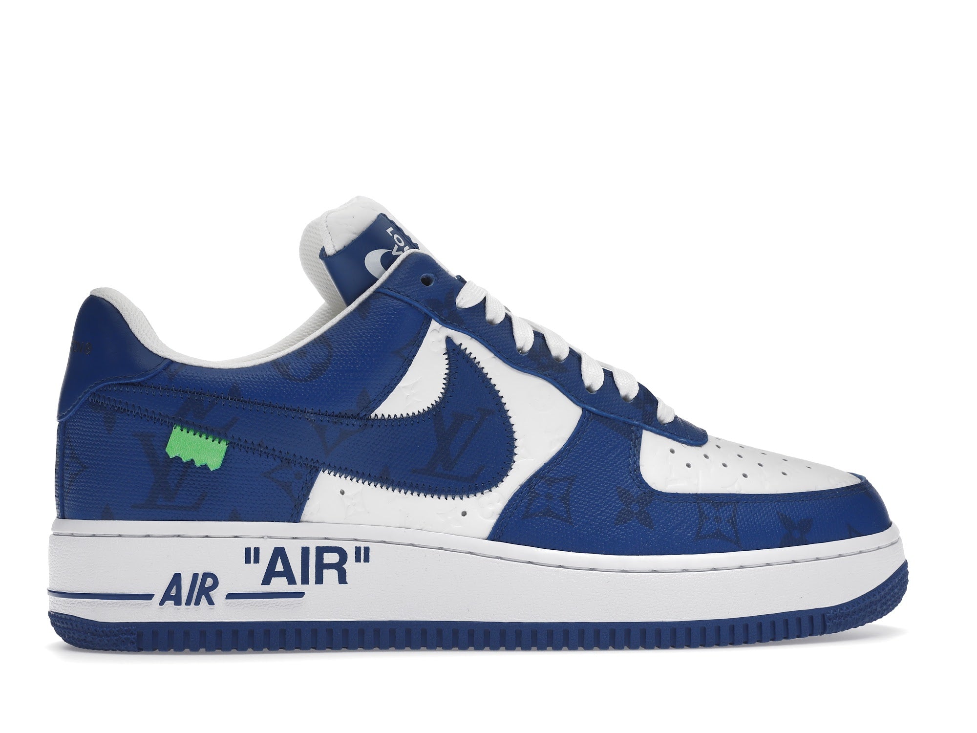 Louis Vuitton Nike Air Force 1 Low By Virgil Abloh White Royal - Louis Vuitton - OFFseason 衣服 - 