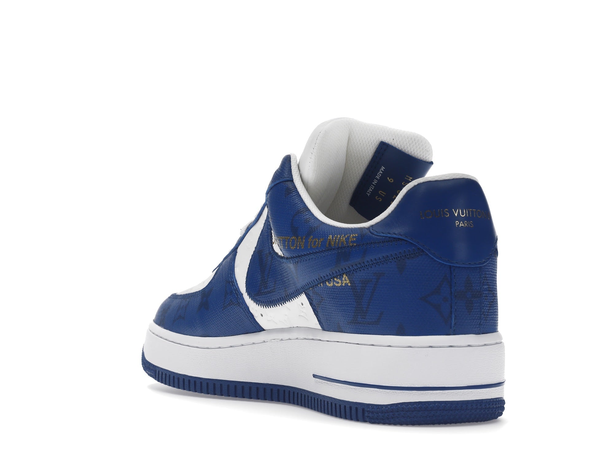 Louis Vuitton Nike Air Force 1 Low By Virgil Abloh White Royal - Louis Vuitton - OFFseason 衣服 - 