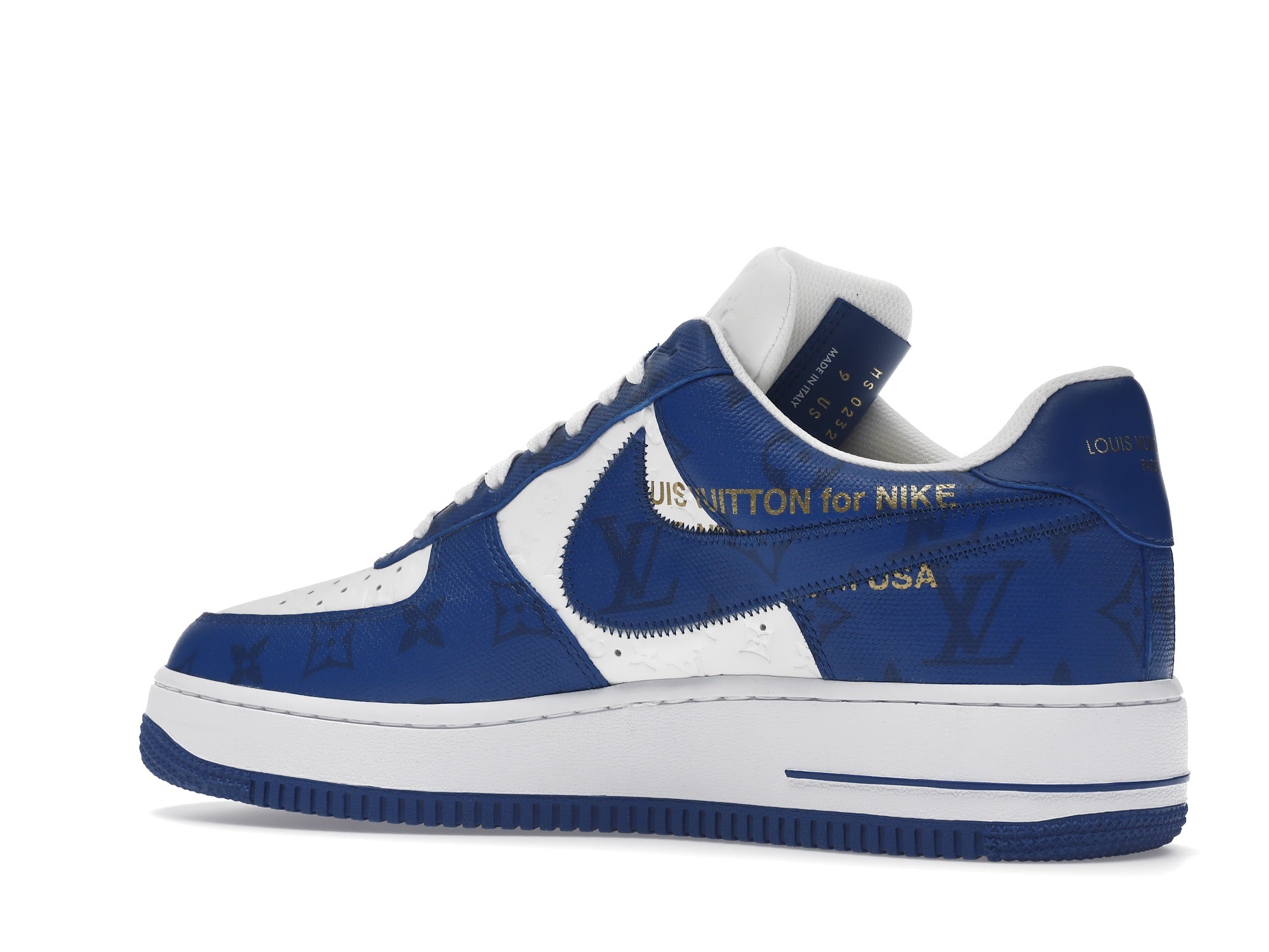 Louis Vuitton Nike Air Force 1 Low By Virgil Abloh White Royal - Louis Vuitton - OFFseason 衣服 - 