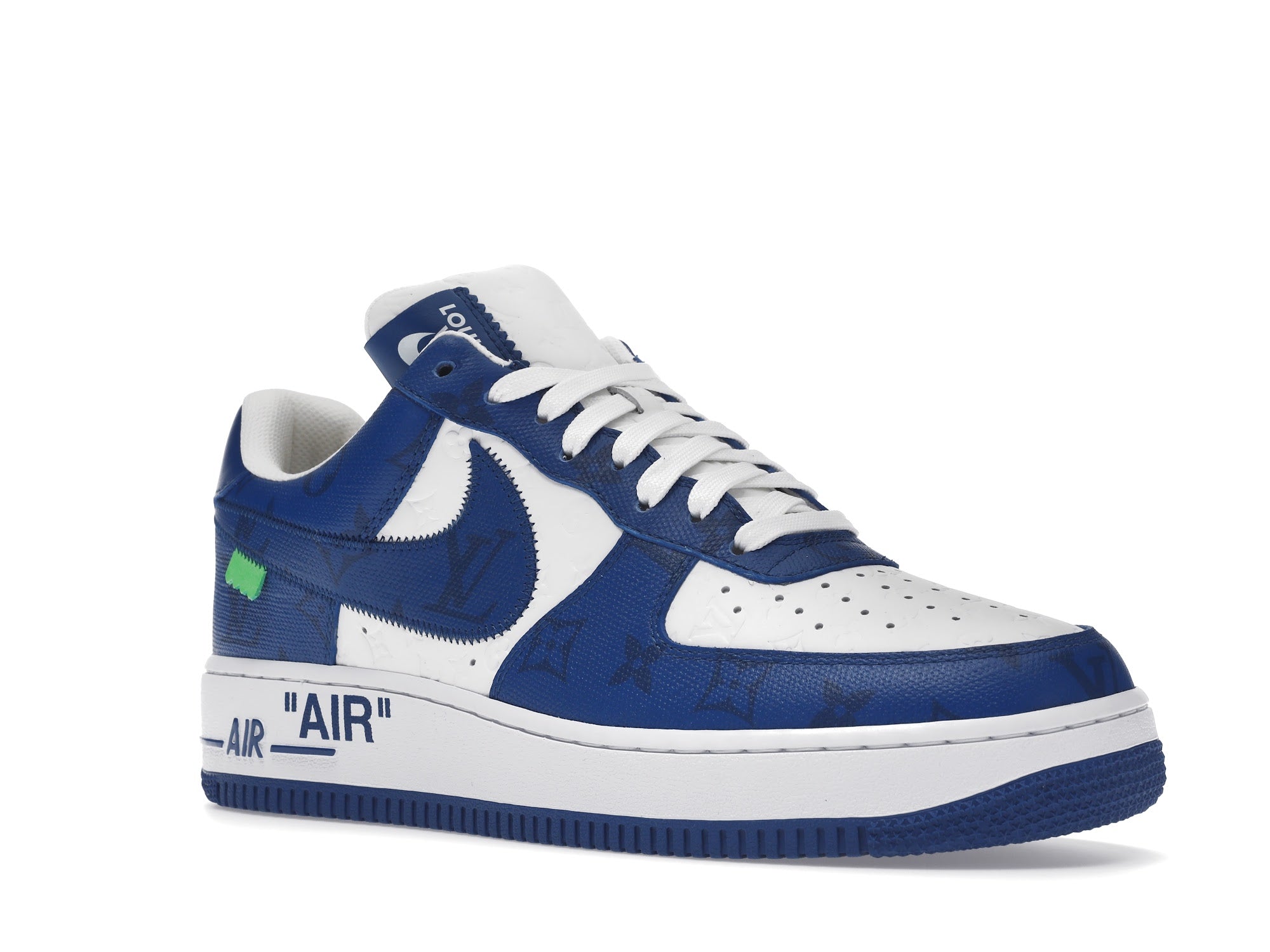 Louis Vuitton Nike Air Force 1 Low By Virgil Abloh White Royal - Louis Vuitton - OFFseason 衣服 - 