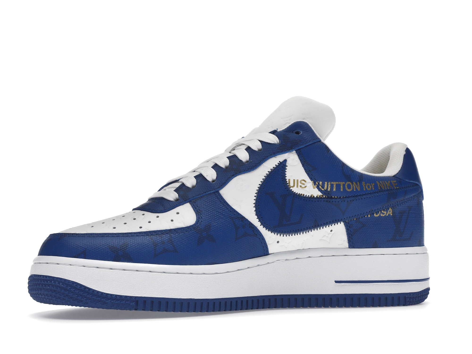 Louis Vuitton Nike Air Force 1 Low By Virgil Abloh White Royal - Louis Vuitton - OFFseason 衣服 - 