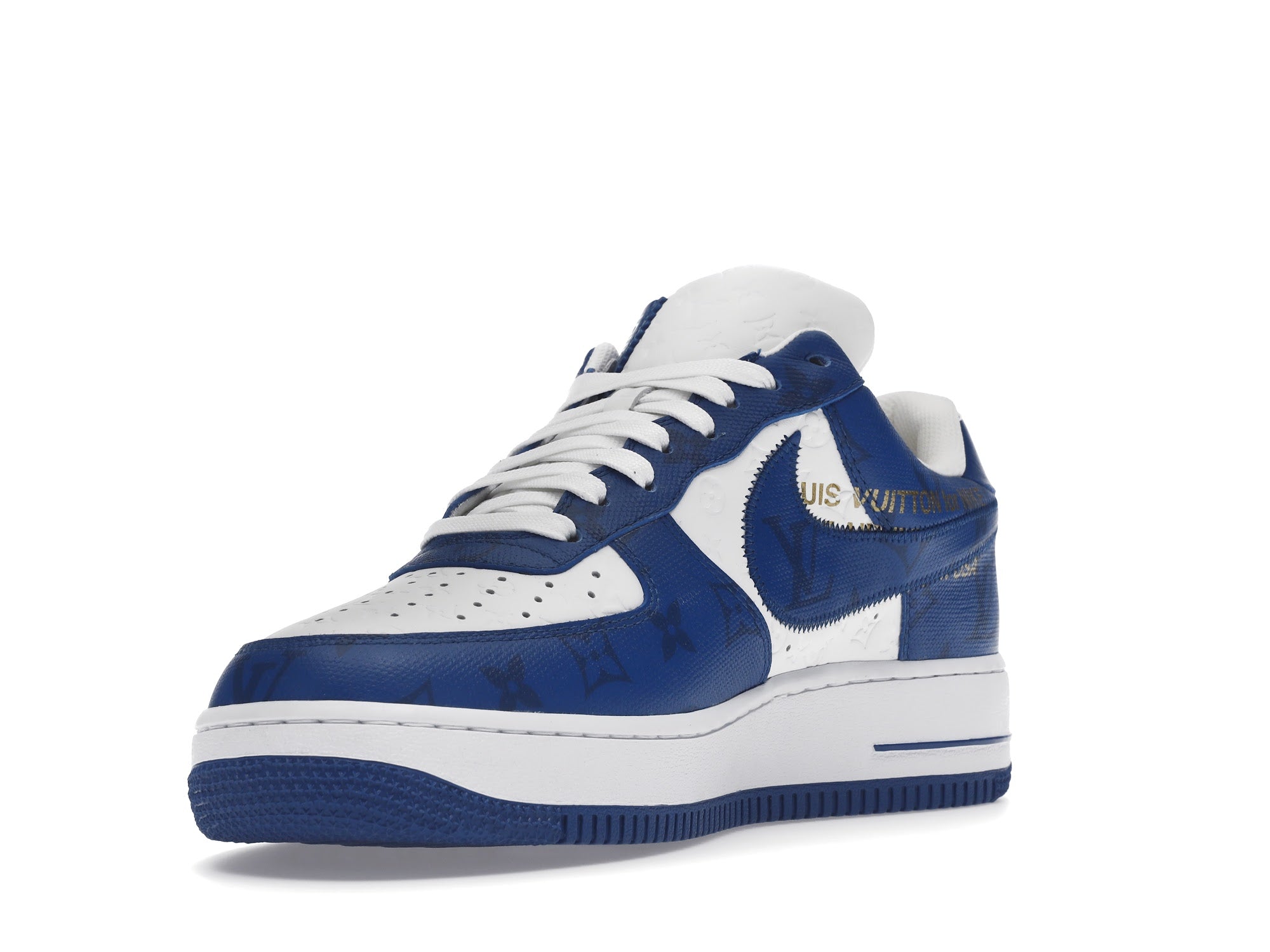 Louis Vuitton Nike Air Force 1 Low By Virgil Abloh White Royal - Louis Vuitton - OFFseason 衣服 - 