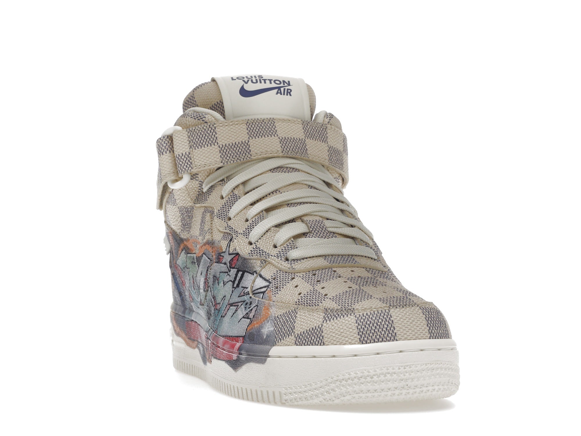 Louis Vuitton Nike Air Force 1 Mid By Virgil Abloh Graffiti - Louis Vuitton - OFFseason 衣服 - 