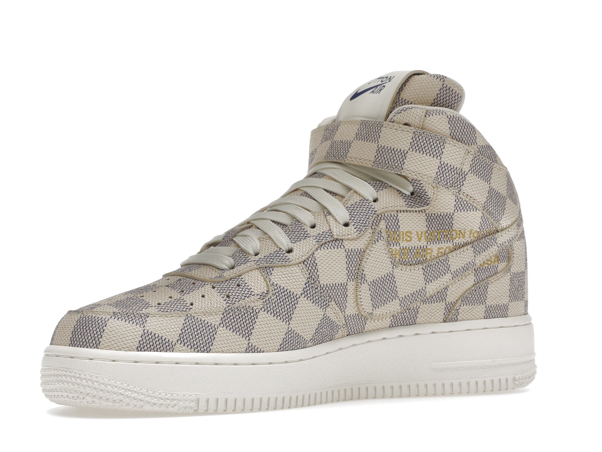 Louis Vuitton Nike Air Force 1 Mid By Virgil Abloh Graffiti - Louis Vuitton - OFFseason 衣服 - 