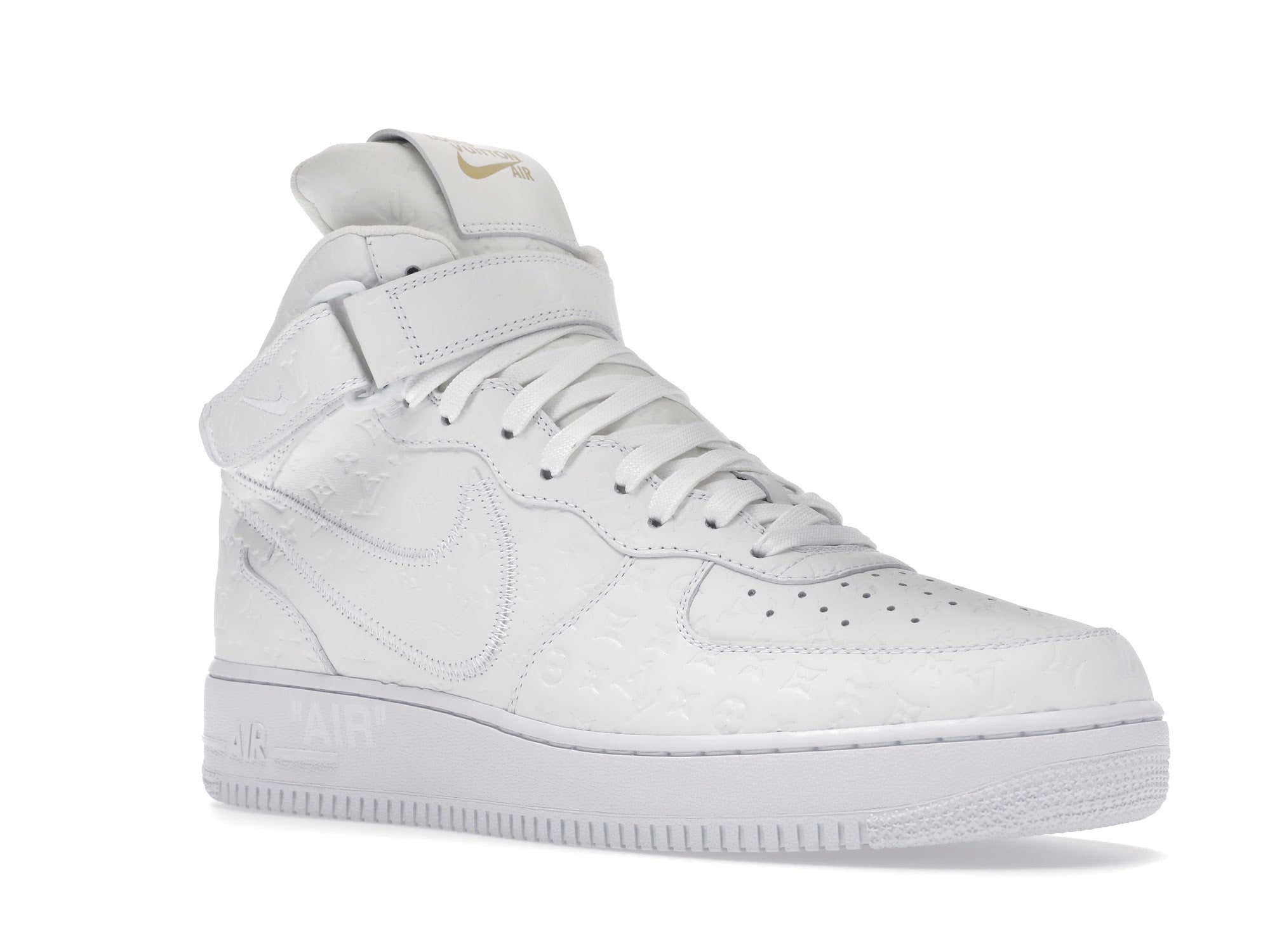 Louis Vuitton Nike Air Force 1 Mid By Virgil Abloh White - Louis Vuitton - OFFseason 衣服 - 