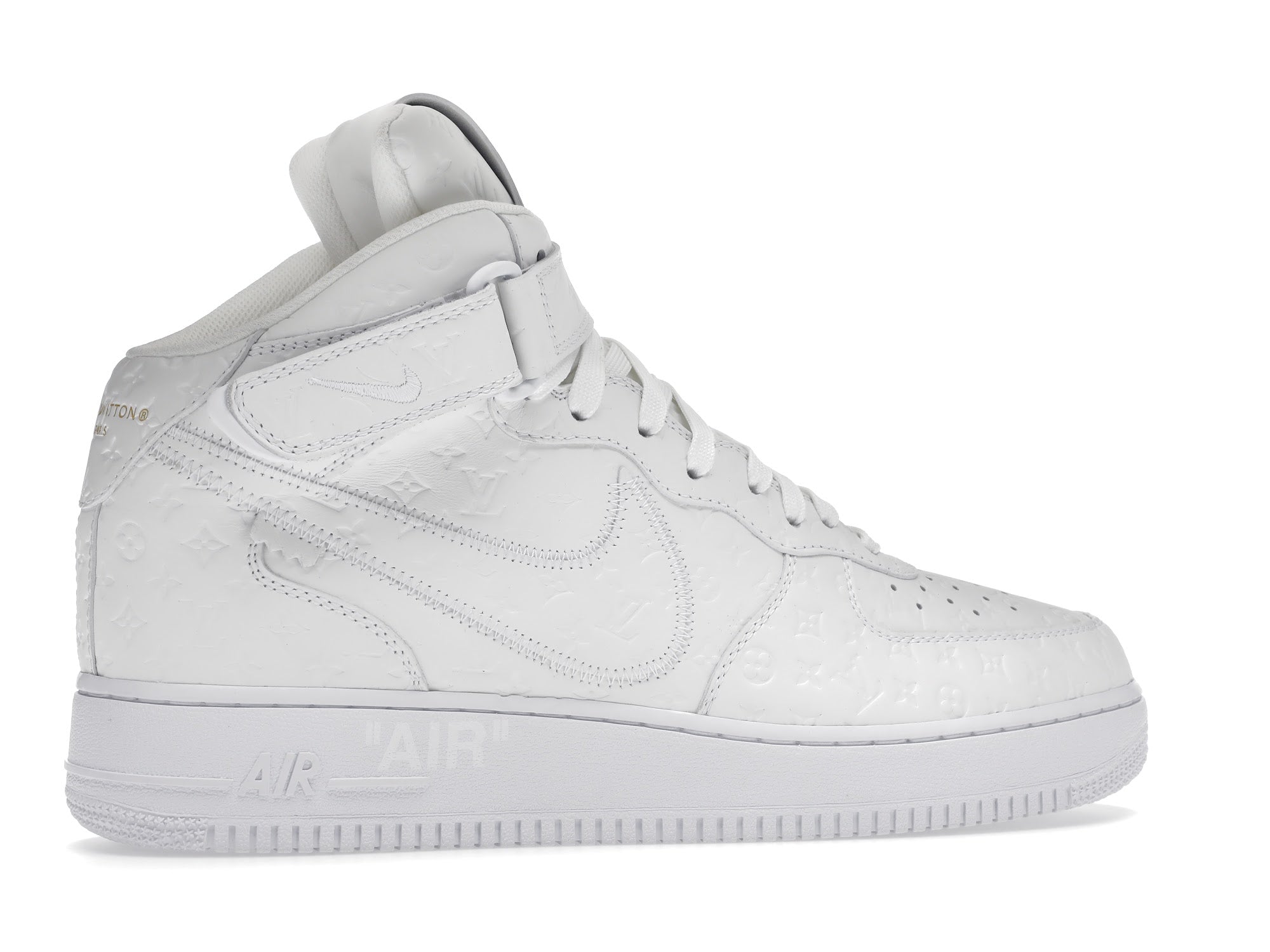 Louis Vuitton Nike Air Force 1 Mid By Virgil Abloh White - Louis Vuitton - OFFseason 衣服 - 