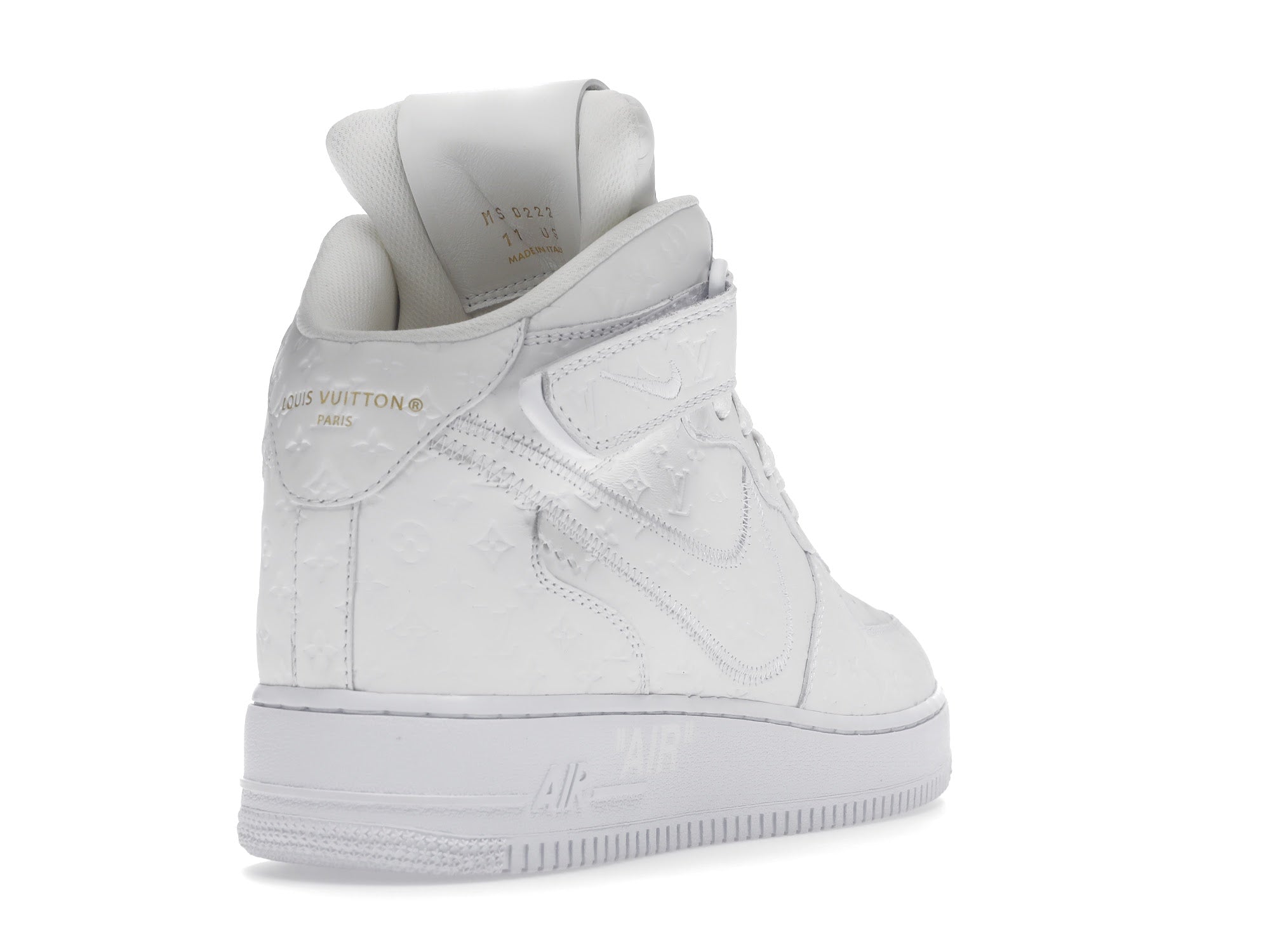 Louis Vuitton Nike Air Force 1 Mid By Virgil Abloh White - Louis Vuitton - OFFseason 衣服 - 