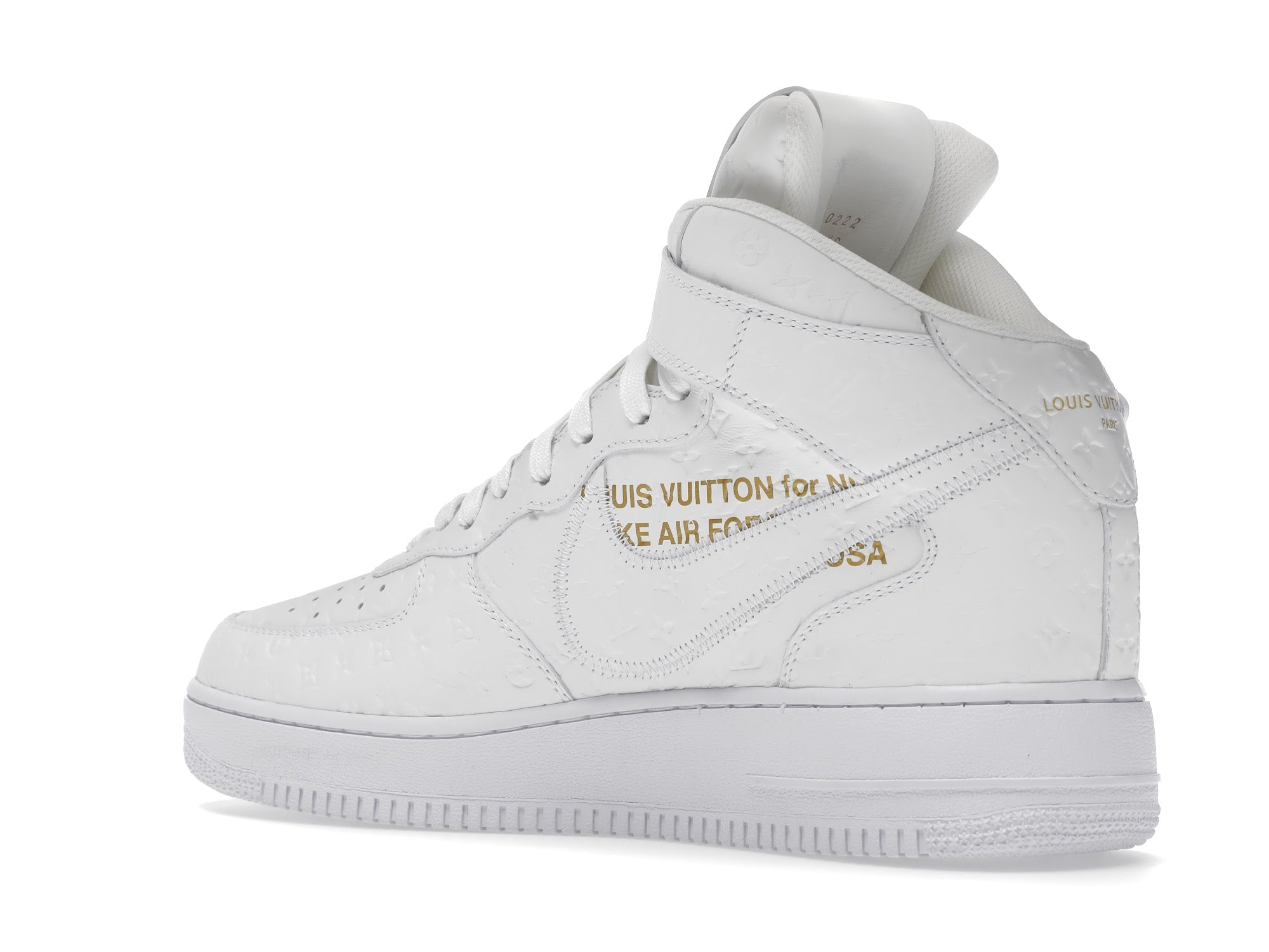 Louis Vuitton Nike Air Force 1 Mid By Virgil Abloh White - Louis Vuitton - OFFseason 衣服 - 