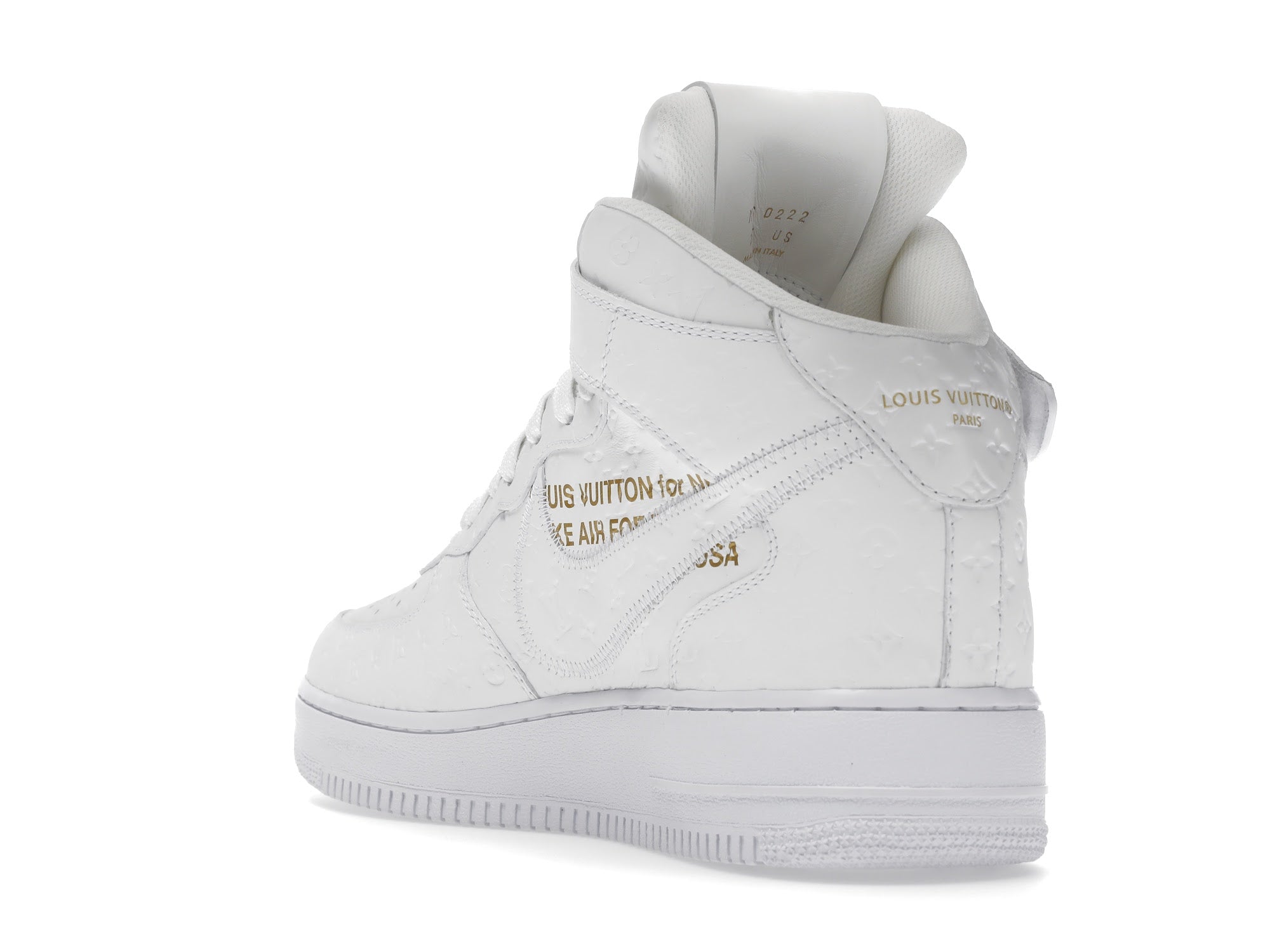 Louis Vuitton Nike Air Force 1 Mid By Virgil Abloh White - Louis Vuitton - OFFseason 衣服 - 