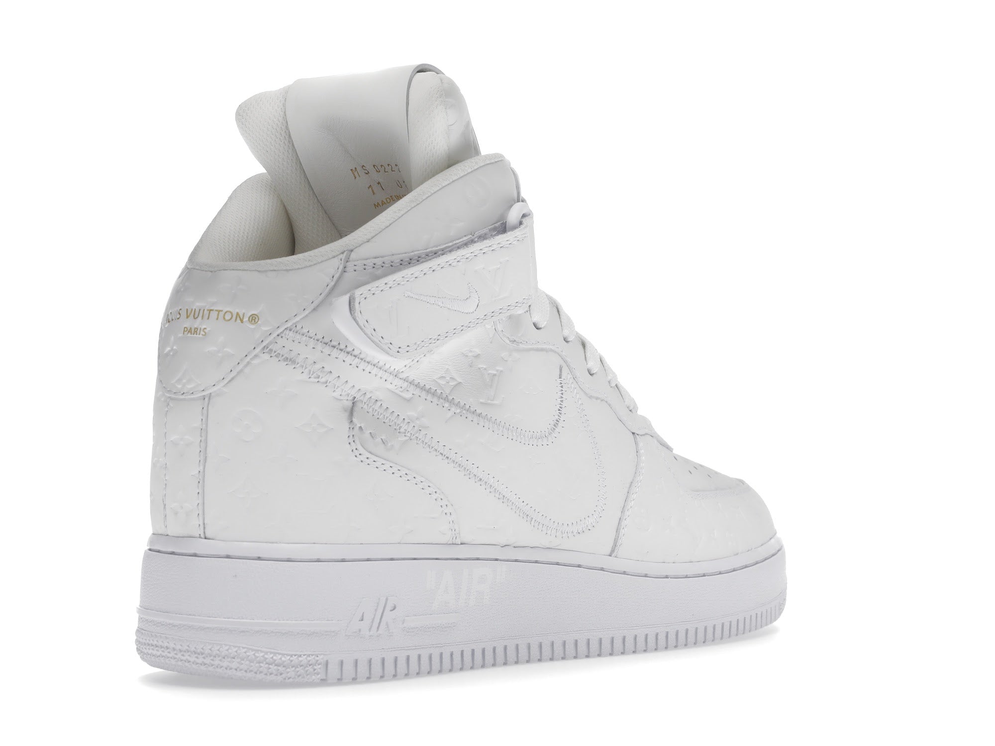 Louis Vuitton Nike Air Force 1 Mid By Virgil Abloh White - Louis Vuitton - OFFseason 衣服 - 