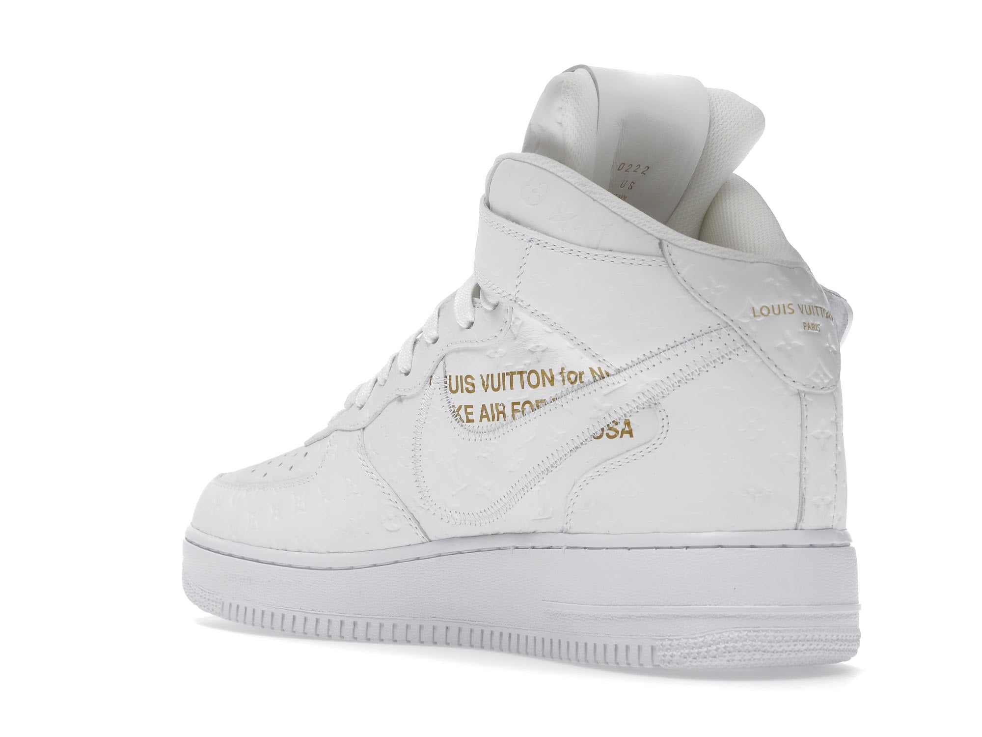 Louis Vuitton Nike Air Force 1 Mid By Virgil Abloh White - Louis Vuitton - OFFseason 衣服 - 