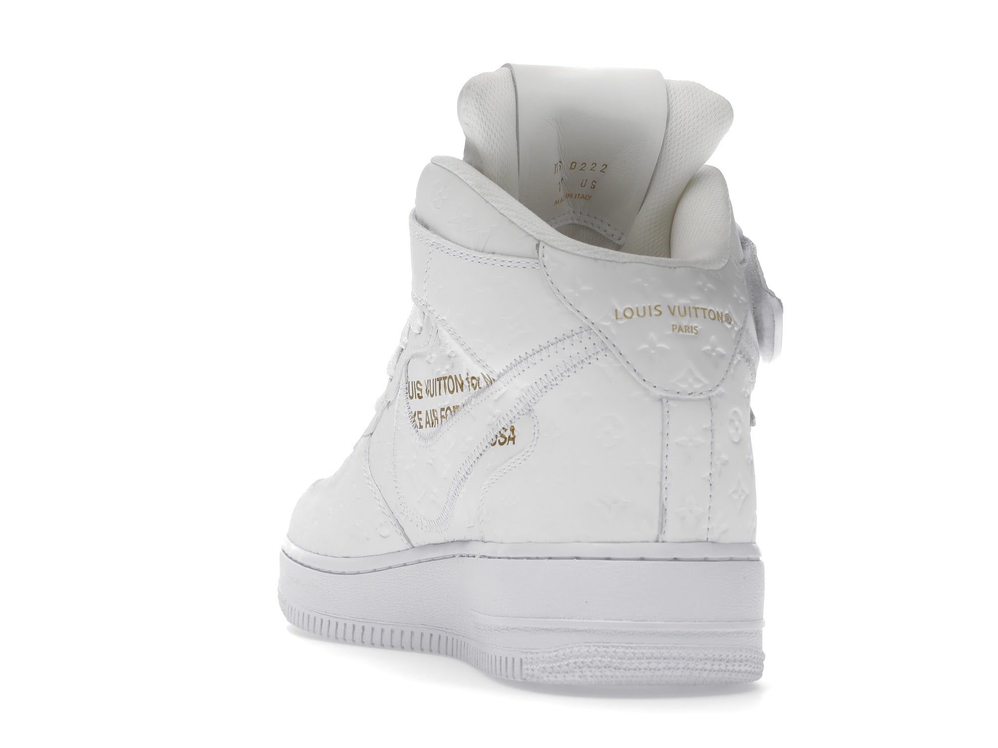 Louis Vuitton Nike Air Force 1 Mid By Virgil Abloh White - Louis Vuitton - OFFseason 衣服 - 