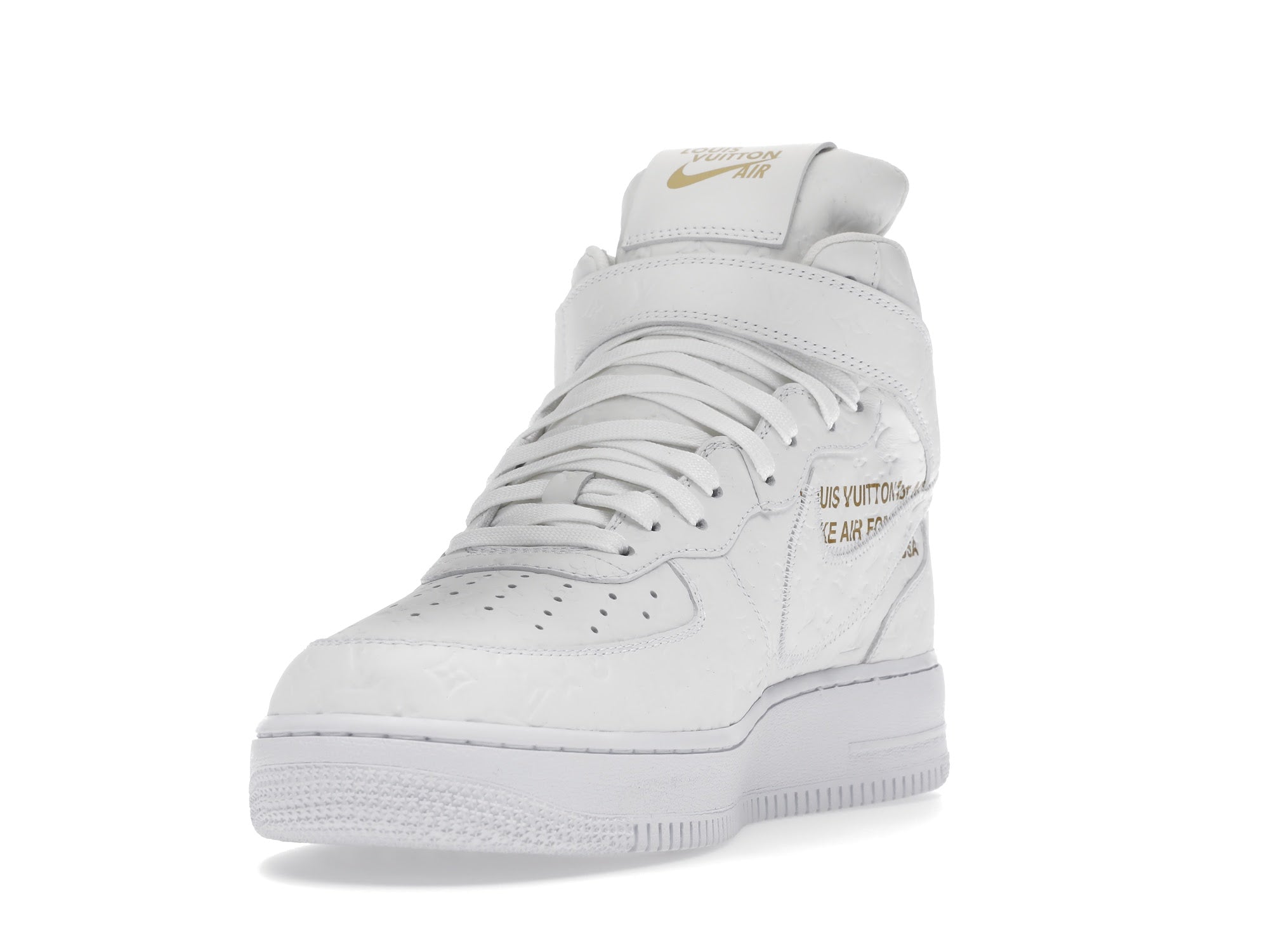 Louis Vuitton Nike Air Force 1 Mid By Virgil Abloh White - Louis Vuitton - OFFseason 衣服 - 