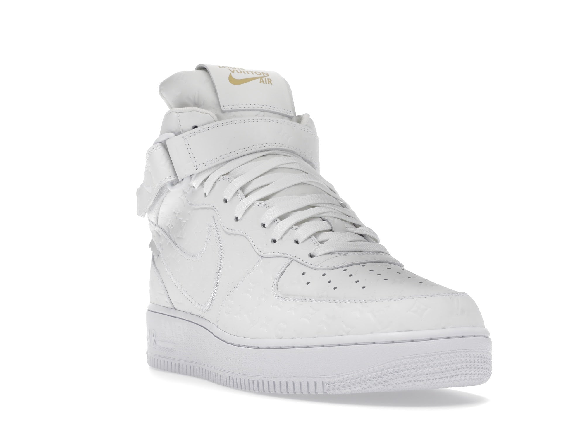 Louis Vuitton Nike Air Force 1 Mid By Virgil Abloh White - Louis Vuitton - OFFseason 衣服 - 