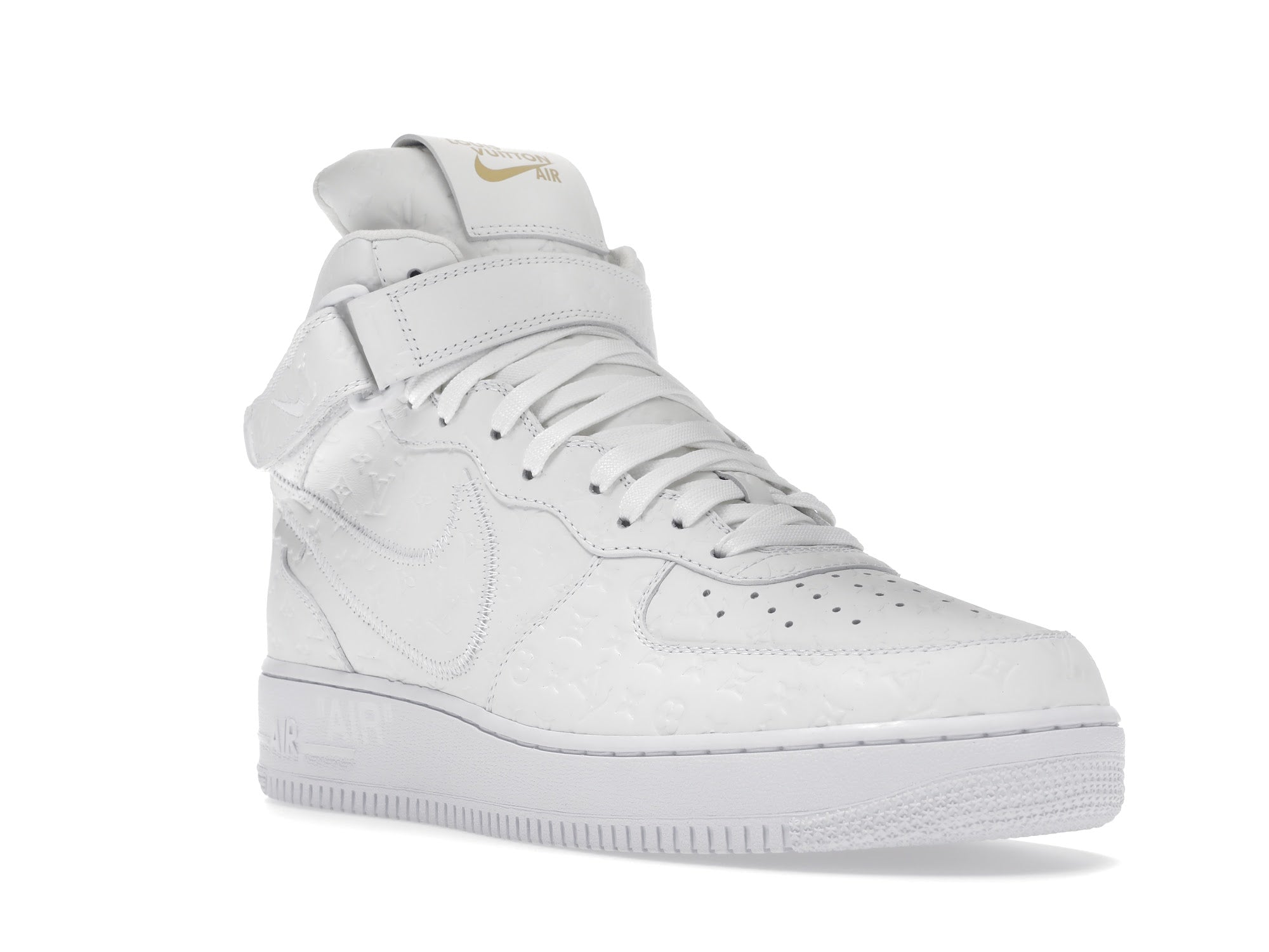 Louis Vuitton Nike Air Force 1 Mid By Virgil Abloh White - Louis Vuitton - OFFseason 衣服 - 