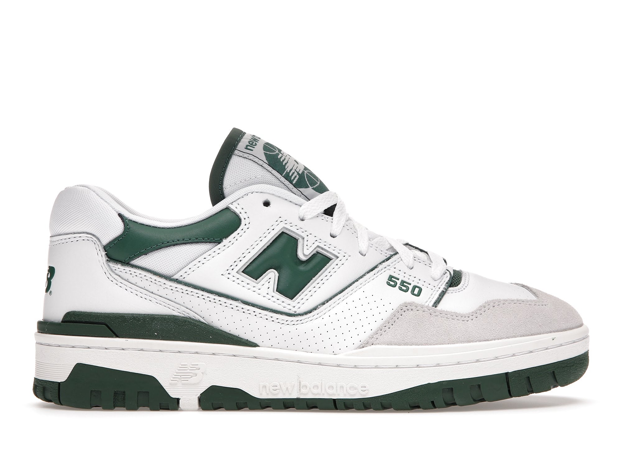 New Balance 550 White Green - New Balance - OFFseason 衣服 - BB550WT1