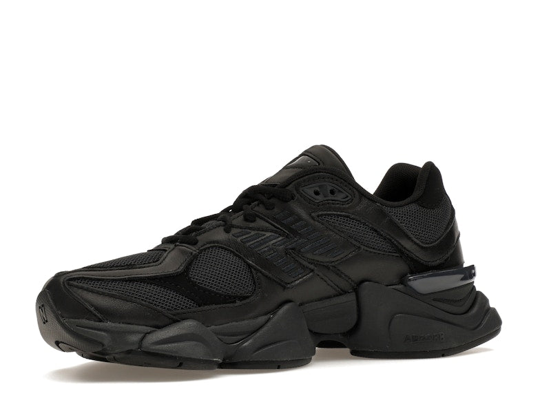 New Balance 9060 Triple Black Leather - New Balance - OFFseason 衣服 - U9060NRI