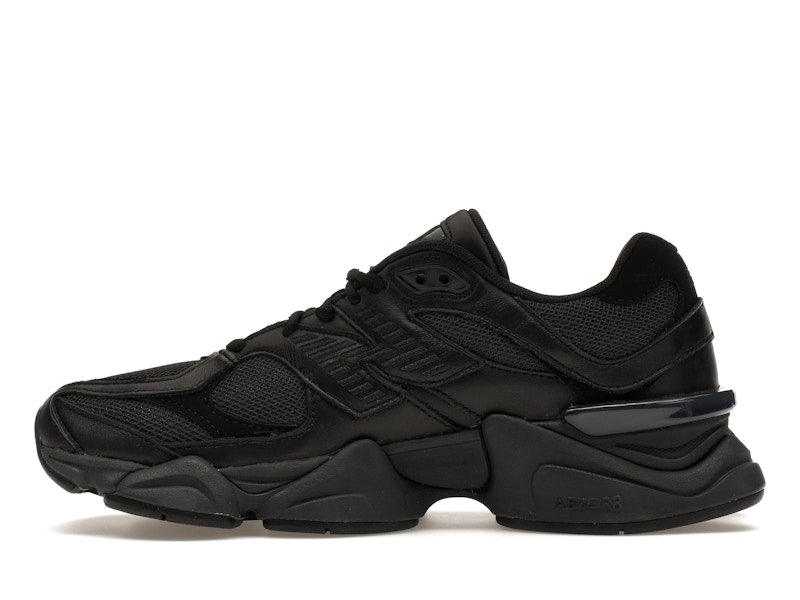 New Balance 9060 Triple Black Leather - New Balance - OFFseason 衣服 - U9060NRI