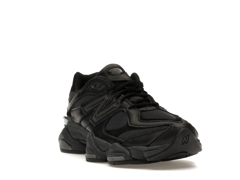 New Balance 9060 Triple Black Leather - New Balance - OFFseason 衣服 - U9060NRI