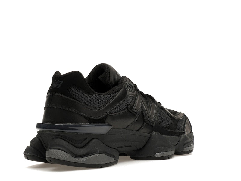 New Balance 9060 Triple Black Leather - New Balance - OFFseason 衣服 - U9060NRI