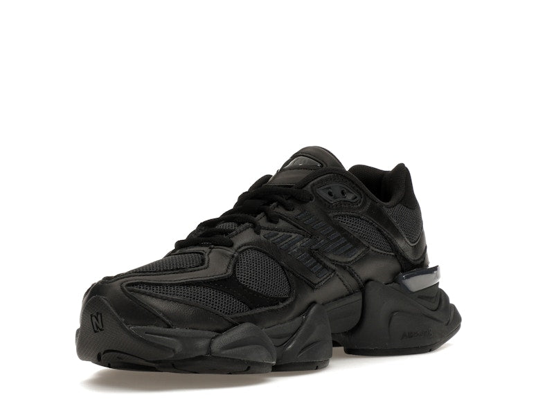 New Balance 9060 Triple Black Leather - New Balance - OFFseason 衣服 - U9060NRI