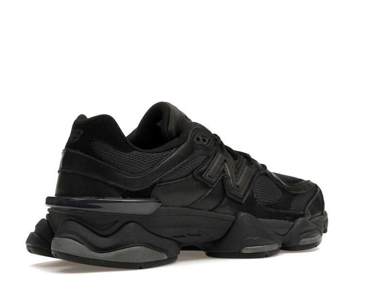 New Balance 9060 Triple Black Leather - New Balance - OFFseason 衣服 - U9060NRI