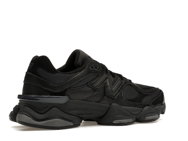 New Balance 9060 Triple Black Leather - New Balance - OFFseason 衣服 - U9060NRI