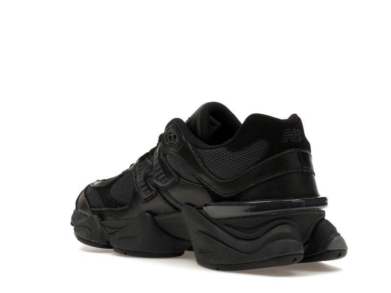 New Balance 9060 Triple Black Leather - New Balance - OFFseason 衣服 - U9060NRI