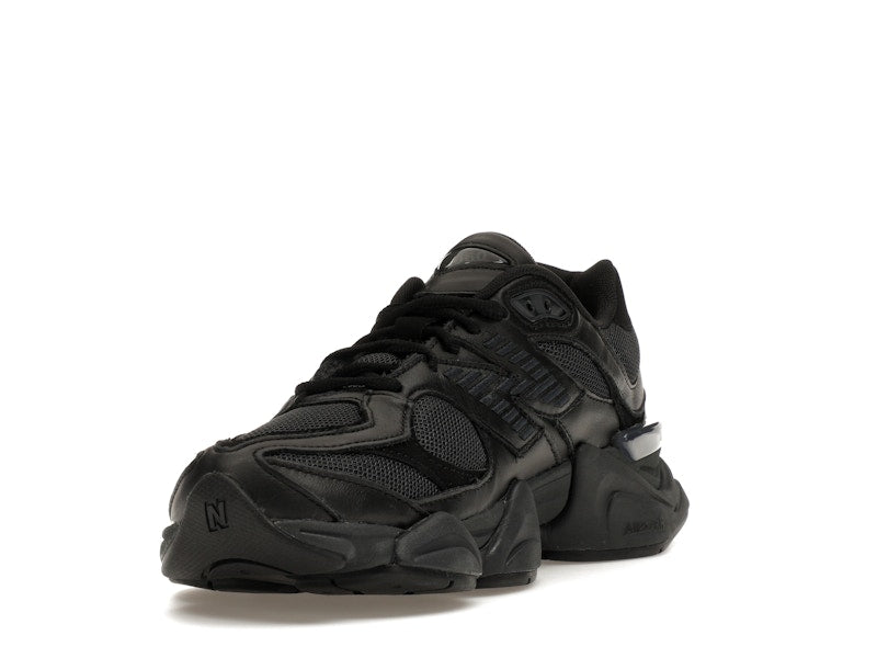 New Balance 9060 Triple Black Leather - New Balance - OFFseason 衣服 - U9060NRI