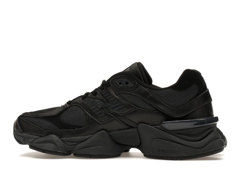 New Balance 9060 Triple Black Leather - New Balance - OFFseason 衣服 - U9060NRI