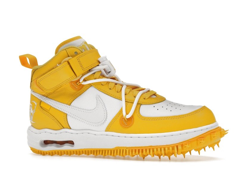 Nike Air Force 1 Mid SP Off - White Varsity Maize - Nike - OFFseason 衣服 - DR0500 - 101