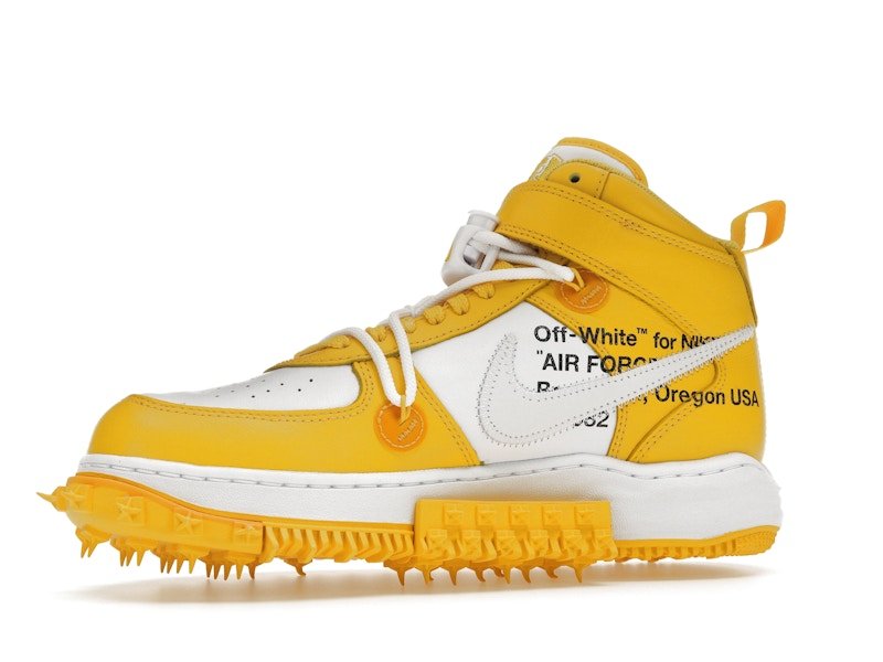 Nike Air Force 1 Mid SP Off - White Varsity Maize - Nike - OFFseason 衣服 - DR0500 - 101