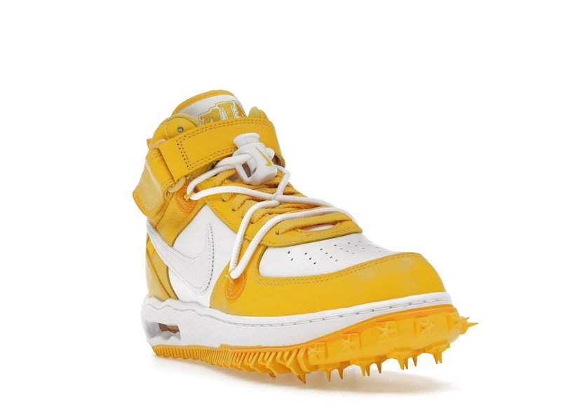 Nike Air Force 1 Mid SP Off - White Varsity Maize - Nike - OFFseason 衣服 - DR0500 - 101