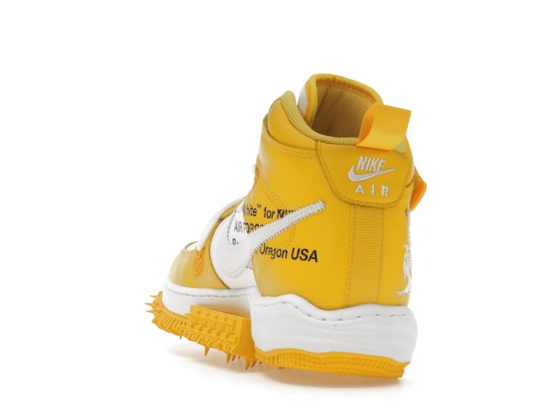 Nike Air Force 1 Mid SP Off - White Varsity Maize - Nike - OFFseason 衣服 - DR0500 - 101