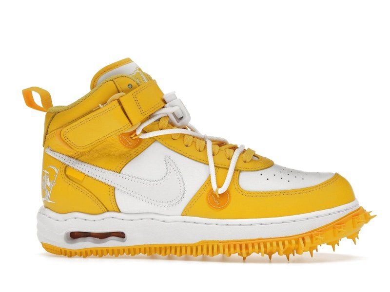 Nike Air Force 1 Mid SP Off - White Varsity Maize - Nike - OFFseason 衣服 - DR0500 - 101