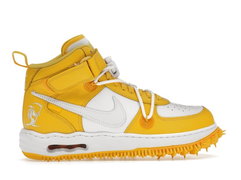 Nike Air Force 1 Mid SP Off - White Varsity Maize - Nike - OFFseason 衣服 - DR0500 - 101