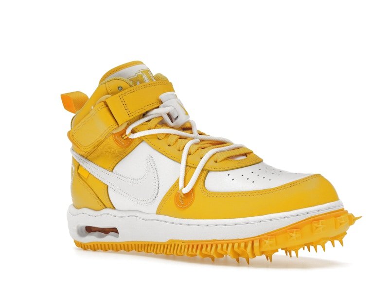 Nike Air Force 1 Mid SP Off - White Varsity Maize - Nike - OFFseason 衣服 - DR0500 - 101