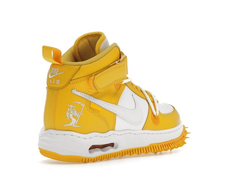 Nike Air Force 1 Mid SP Off - White Varsity Maize - Nike - OFFseason 衣服 - DR0500 - 101