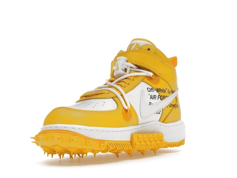 Nike Air Force 1 Mid SP Off - White Varsity Maize - Nike - OFFseason 衣服 - DR0500 - 101